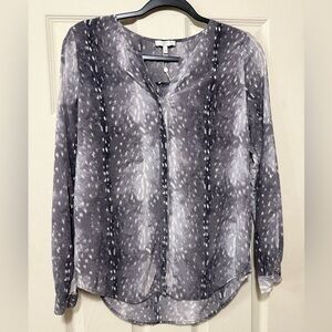 Joie Top - Moema Fawn Print Silk